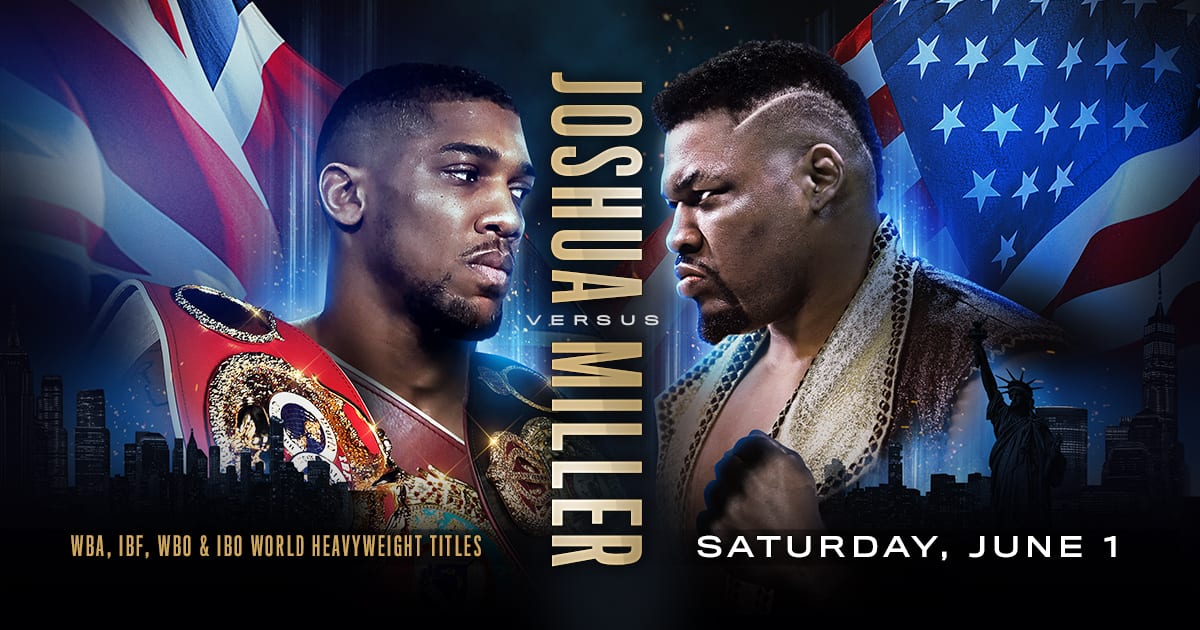 Anthony Joshua Jarrell Miller Madison Square Garden