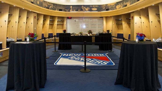 Madison Square Garden Suites - Rangers Locker Room Experience