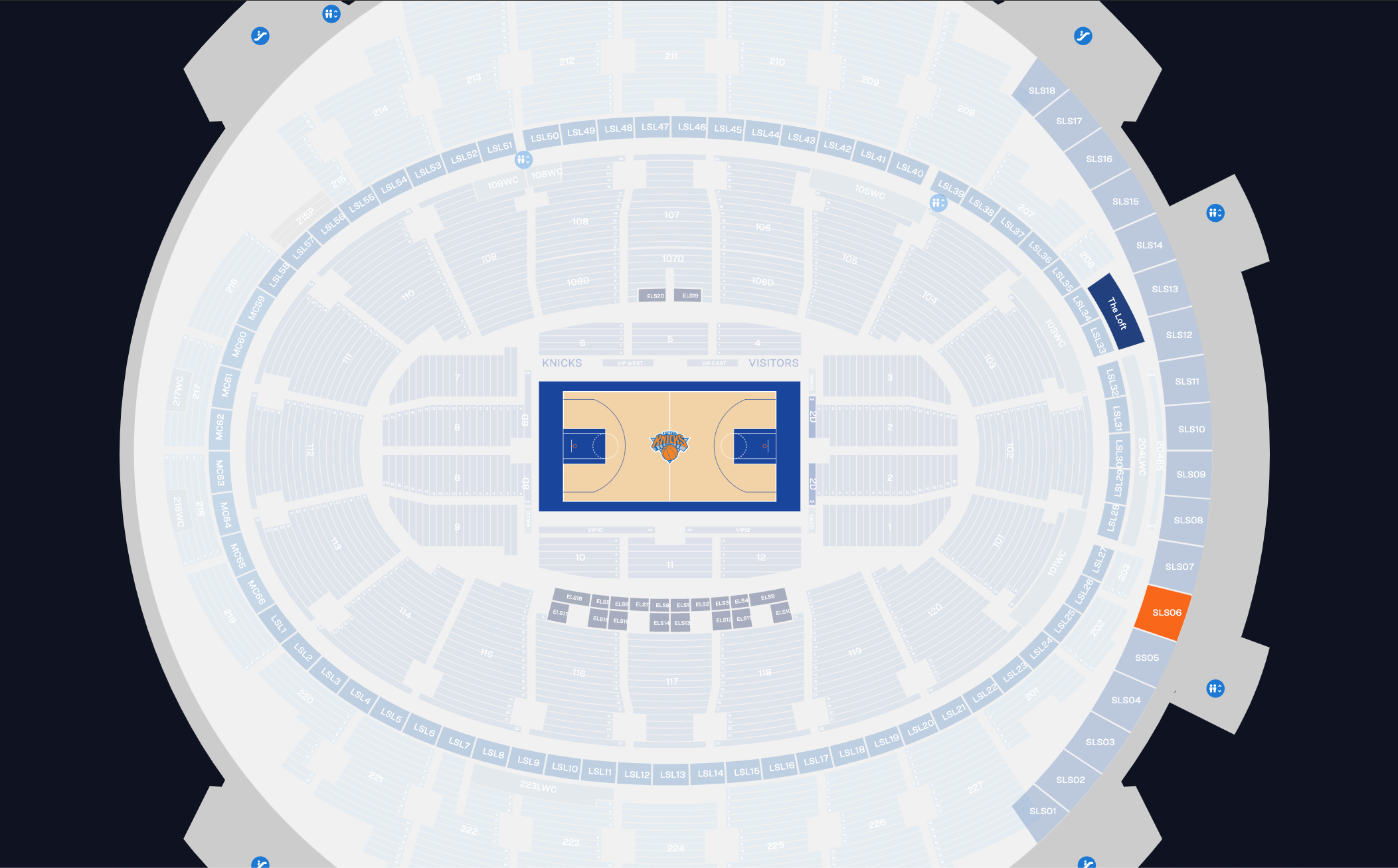 Madison Square Garden Seating Pdf