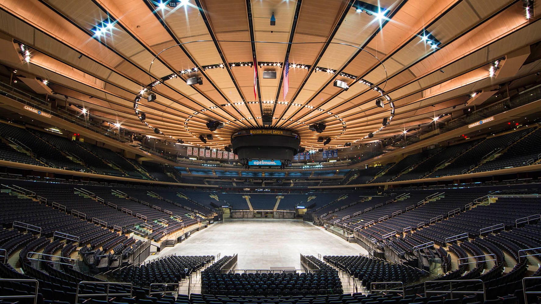 madison square garden lighting