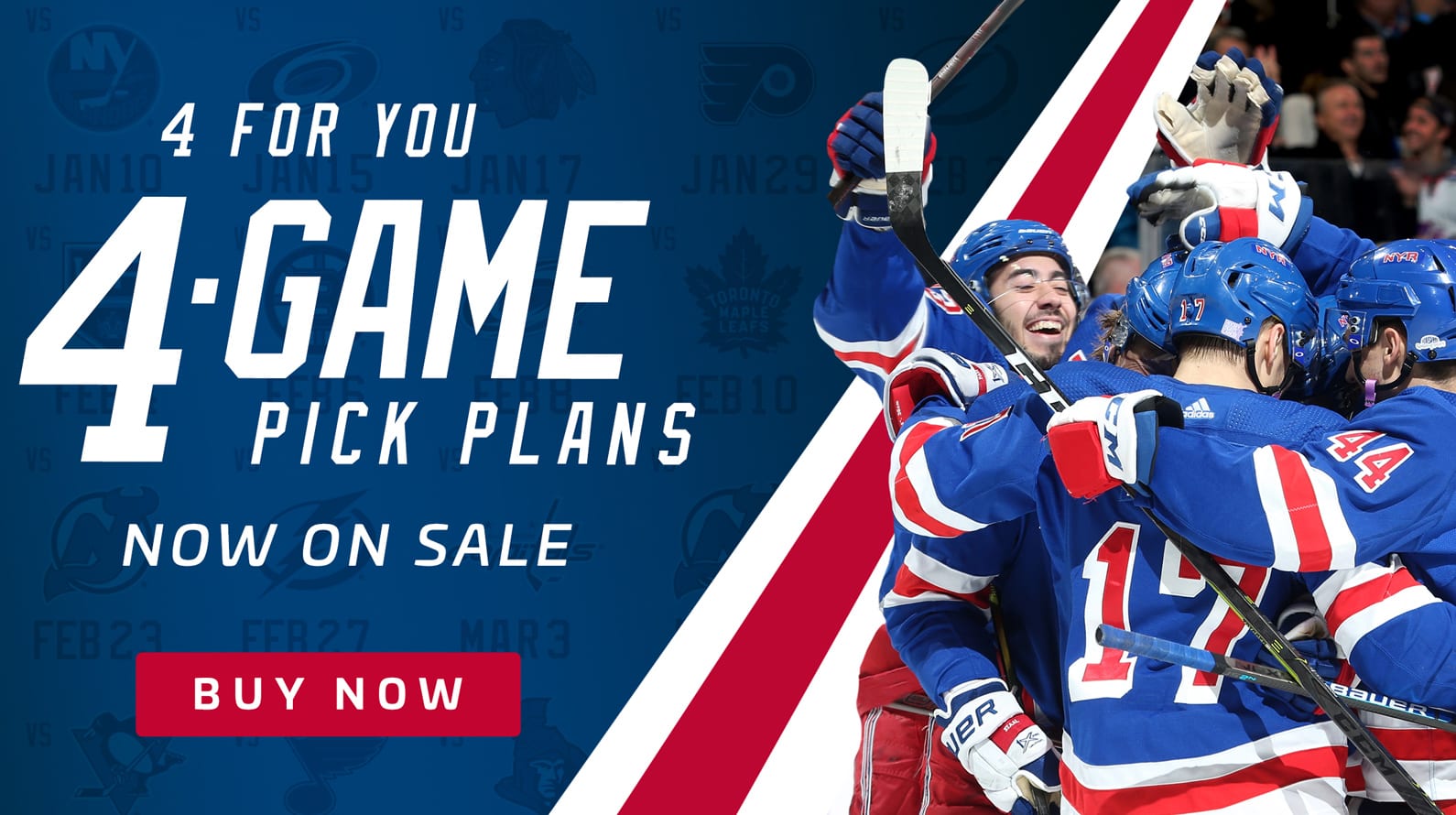 nhl rangers tickets