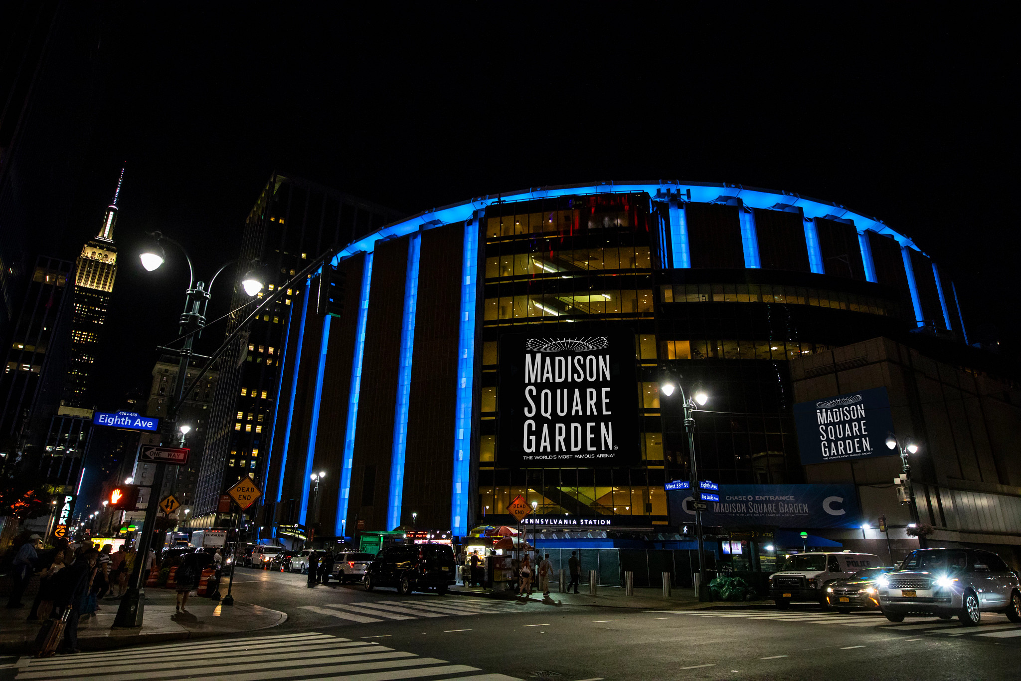 madison square garden outside - Google Search  Madison square garden,  Oilers, Madison square