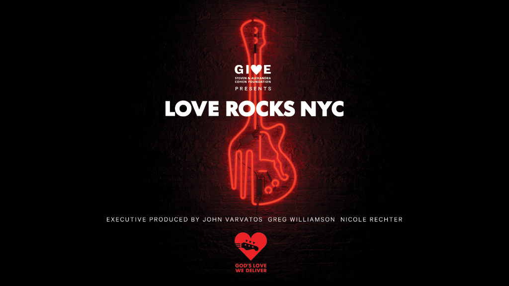 LOVE ROCKS NYC! Benefitting God's Love We Deliver