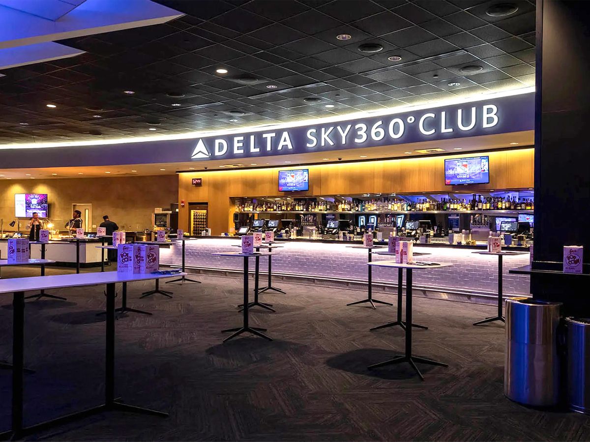 Delta Sky360° Club event space at New York City event venue, Madison Square Garden
