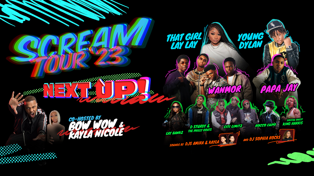 POSTPONED: SCREAM TOUR 2023: Next UP!