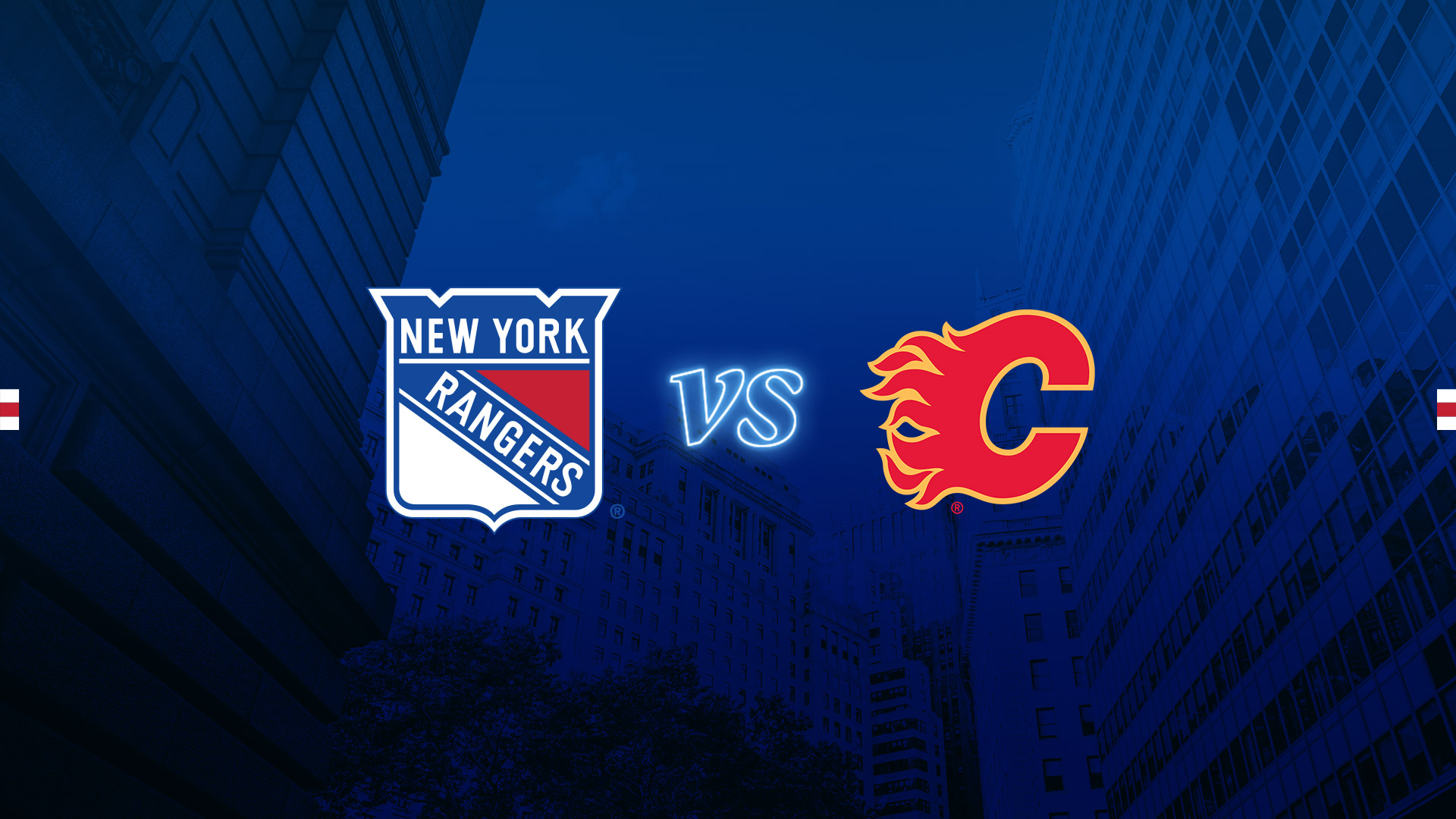 New York Rangers vs. Calgary Flames