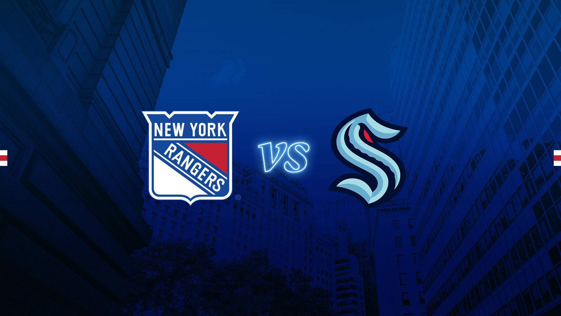 New York Rangers vs. Seattle Kraken
