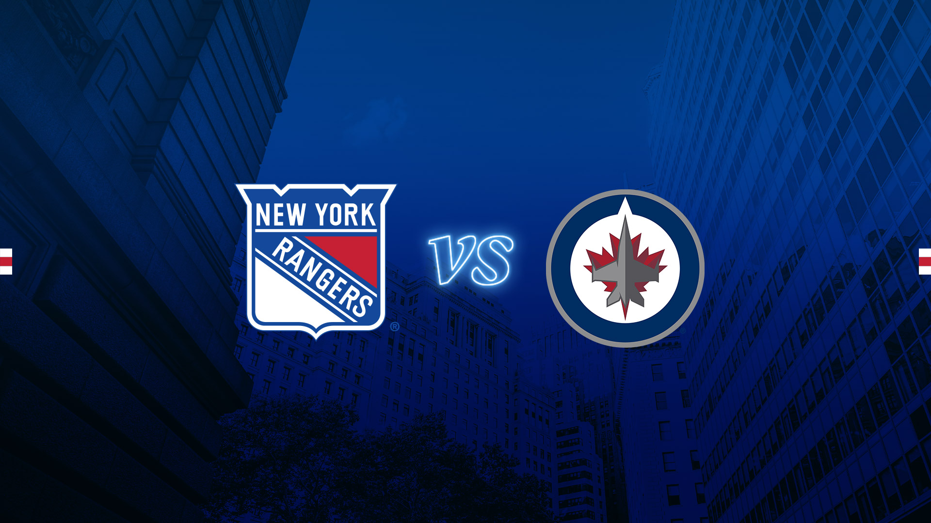 New York Rangers vs. Winnipeg Jets