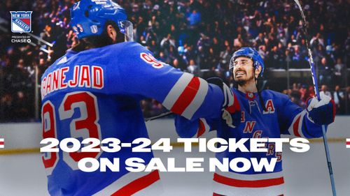 New York Rangers Tickets Schedule 2023-24