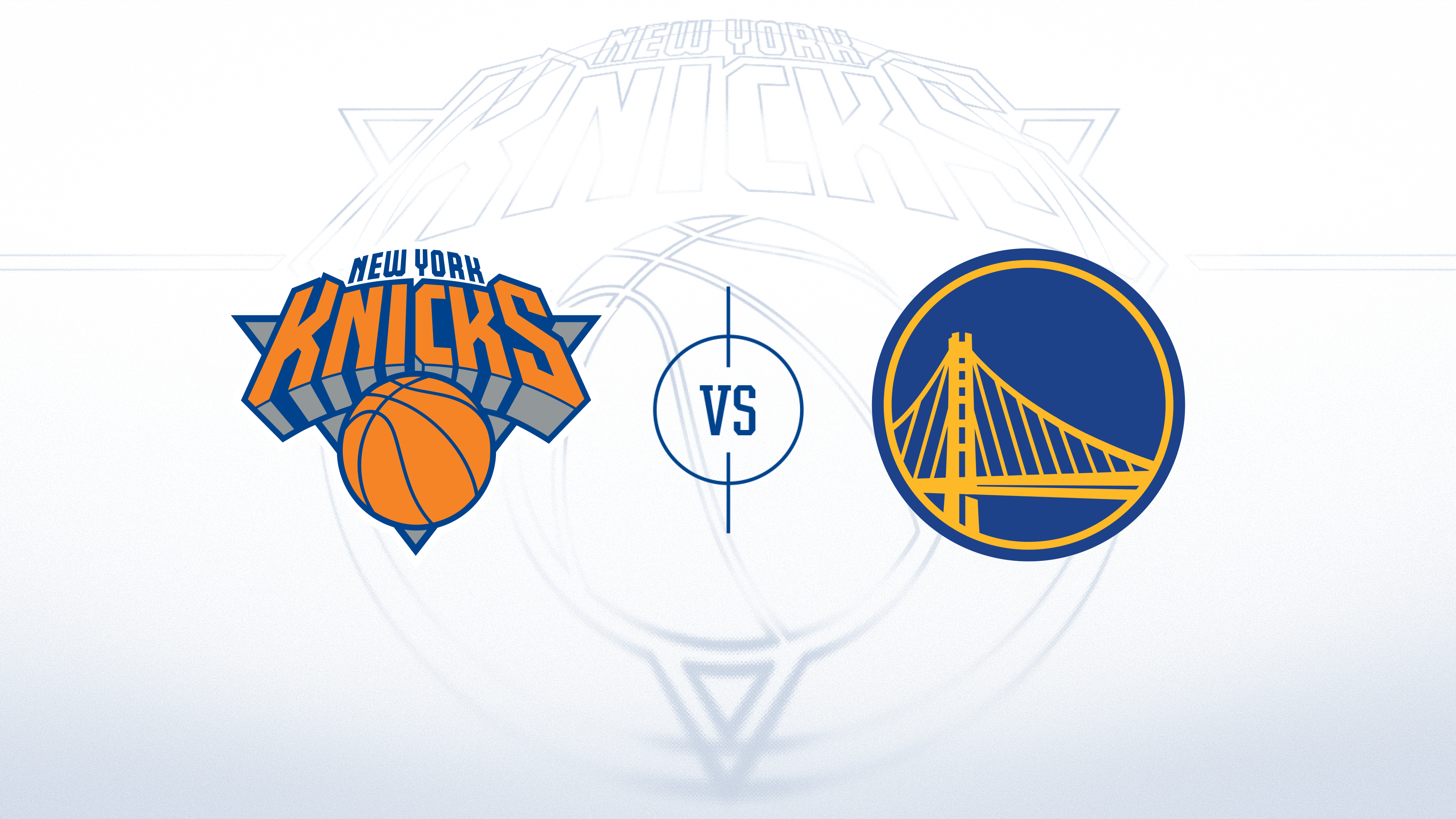 New York Knicks vs. Golden State Warriors